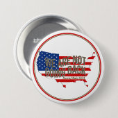 Wir gehen nicht zurück in die USA Button (Vorne & Hinten)