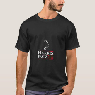 Wir gehen nicht zurück Kamala Harris Cat Lady 2024 T-Shirt