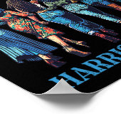 Wir gehen nicht zurück Kamala Harris Waltz 24 Frau Poster (Ecke)