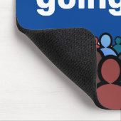 Wir gehen NICHT zurück Mousepad (Ecke)