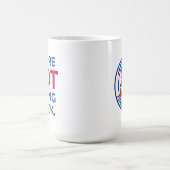 Wir gehen nicht zurück! Mug Kaffeetasse (Mittel)