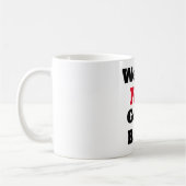 Wir gehen nicht zurück! Tasse (Links)