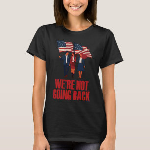 Wir gehen nicht zurück Visionäre Sticker T-Shirt