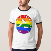 Wir gehen nicht zurück zu den Rechten des PRIDE T-Shirt (Vorderseite)