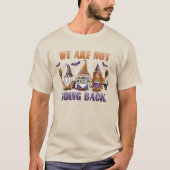 Wir gehen nicht zurück zu Harris '24 Halloween-Gno T-Shirt (Vorderseite)
