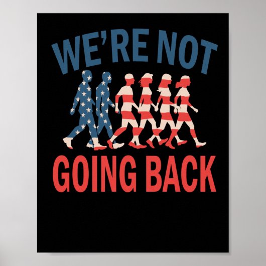 Wir gehen überhaupt nicht zurück poster (Vorne)