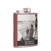 Wir gehen zusammen Flasche Flachmann (Rechts)