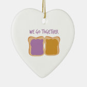 Wir gehen zusammen keramikornament (Rechts)