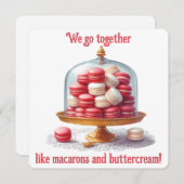 Wir gehen zusammen - Valentinstag-Karte Dankeskarte (Vorne/Hinten)