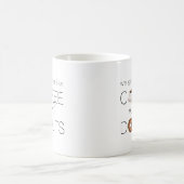 Wir gehen zusammen wie Kaffee und Donuts Kaffeetasse (Mittel)