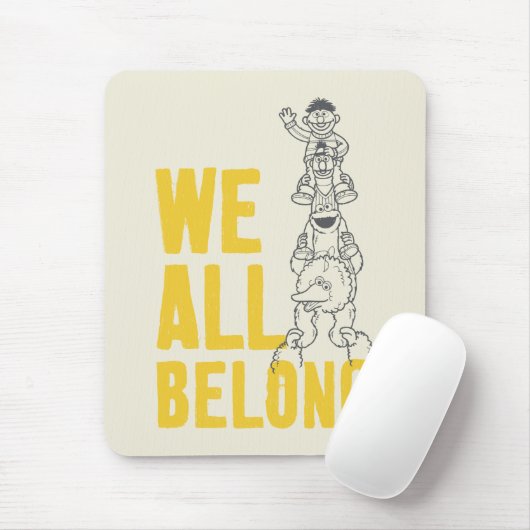 Wir gehören alle zusammen mousepad (Mit Mouse)