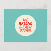 Wir gehören einander zur Postkarte (Vorderseite)