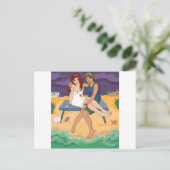 Wir gehören zum Meer Postkarte (Stehend Vorderseite)