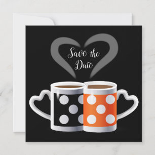 Wir gehören zusammen oder Orange + Black Coffee Sc Save The Date