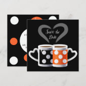Wir gehören zusammen oder Orange + Black Coffee Sc Save The Date (Vorne/Hinten)