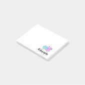 Wir gehören zusammen post-it klebezettel (angewinkelt)