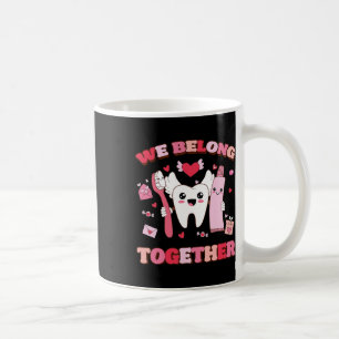 Wir gehören zusammen Zahnbürste Zahnarzt Herz Vent Kaffeetasse