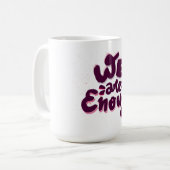 Wir genügen kaffeetasse (Vorderseite Links)