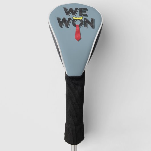 Wir gewinnen Donald Trump 2024 Golf Headcover (Vorderseite)