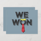 Wir gewinnen Donald Trump 2024 Postkarte (Vorne/Hinten)
