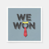 Wir gewinnen Donald Trump 2024 Serviette (Vorderseite)