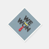 Wir gewinnen Donald Trump 2024 Serviette (Ecke)