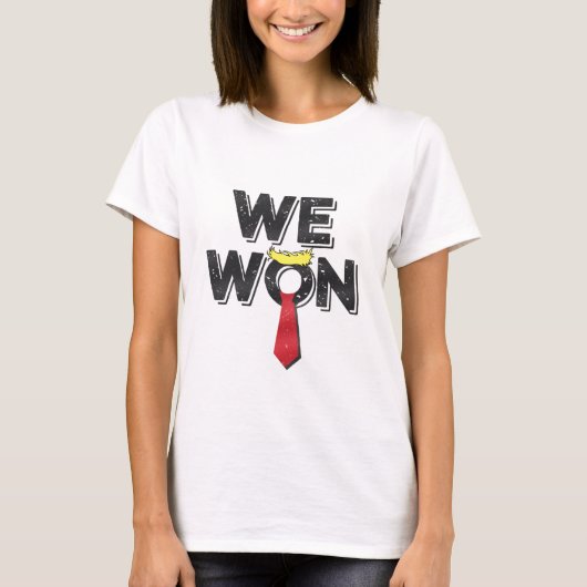 Wir gewinnen Donald Trump 2024 T-Shirt (Vorderseite)