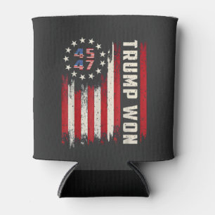 Wir gewinnen TRUMP INAUGURATION American Flag Dosenkühler
