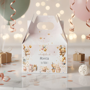 Wir glauben früh, königliche Teddy Bär Kindergebur Geschenkschachtel