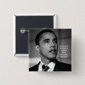 WIR GLAUBEN NOCH OBAMA FÜR PRÄSIDENTEN 2012 KNOPF BUTTON (Vorne & Hinten)