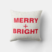 WIR GLAUBEN Weihnachtsbaum Kissen (Rückseite)