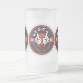 WIR GOT A  MATTGLAS BIERGLAS (Mittel)