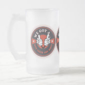 WIR GOT A  MATTGLAS BIERGLAS (Links)