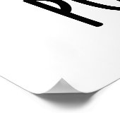 Wir Got den Poo-wer-Funny-Kack-Pun Poster (Ecke)