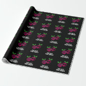 Wir Got die Beet Funny Veggie Pun Dark BG Geschenkpapier (Ungerollt)