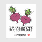 Wir Got die Rübenkuchen Aufkleber (Blatt)