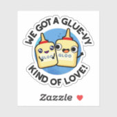 Wir Got eine Art Glühwürmchen-Liebe-Funny-Glue-Pui Aufkleber (Blatt)