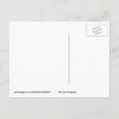 Wir got gerade VERLOBTES! Postkarte (Rückseite)