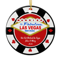 Wir Got in Vegas Ornament