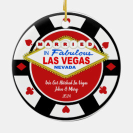 Wir Got in Vegas Ornament