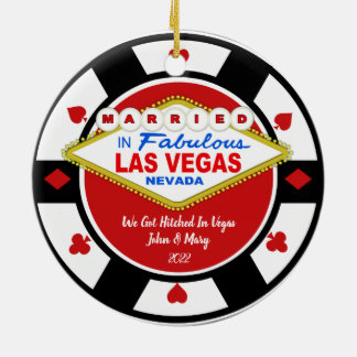 Wir Got in Vegas Ornament
