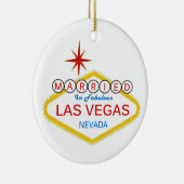 Wir Got Verheiratet in Las Vegas Ornament (Rechts)