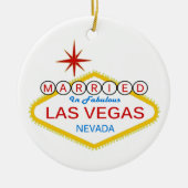 Wir Got Verheiratet in Las Vegas Ornament (Vorne)