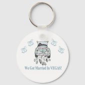 Wir Got Verheiratet in VEGAS Schlüsselanhänger (Vorderseite)