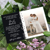 Wir Got Verheirateten Glitzer Herzstück Foto Lila Einladung