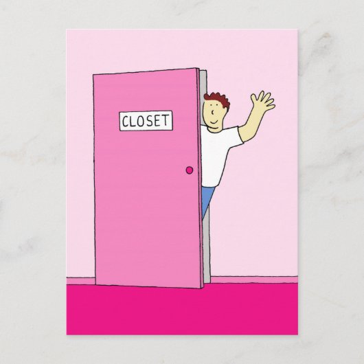 Wir gratulieren ihm postkarte (Vorderseite)