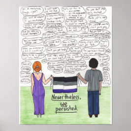 Wir haben 11x14 (asexuell) poster
