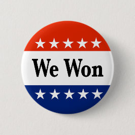 Wir haben 2026 Wahlen gewonnen Button