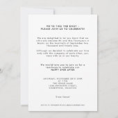 Wir haben 3 Fotos Ankündigung Einladung (Rückseite)