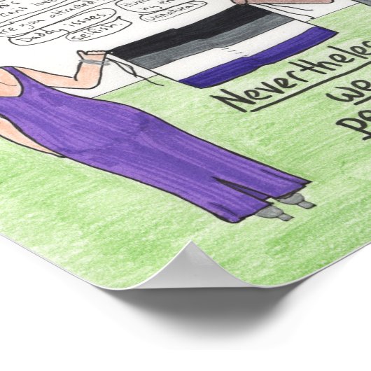 Wir haben 8,5 x 11 (asexuell) poster (Ecke)